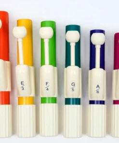 Crescendo Music Chroma-Notes Student 8-Note Diatonic Handchimes Set