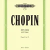 Crescendo Music Western Australia Chopin Etudes Peters Edition