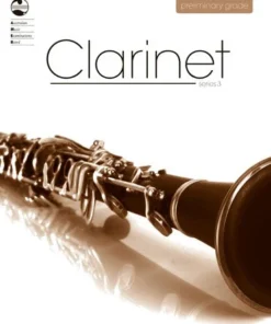 Crescendo Music Manuscript AMEB Clarinet Series 3 Grade Books