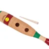 Crescendo Music Mano Percussion Large Fish Guiro Wood 16 Inch With Stick