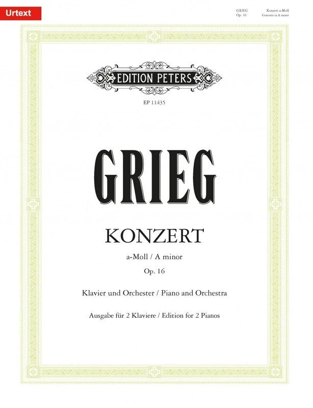Hal Leonard GRIEG Concerto A Minor Op. 16 3 Hal Leonard GRIEG Concerto A Minor Op. 16