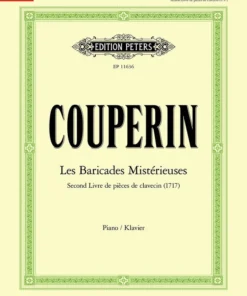 Hal Leonard Manuscript COUPERIN Les Baricades Misterieuses