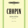 Hal Leonard CHOPIN Sonatas Op. 4, 35, 58 Manuscript