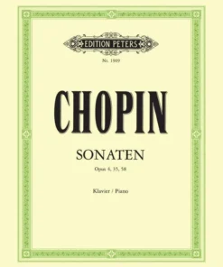 Hal Leonard CHOPIN Sonatas Op. 4, 35, 58 Manuscript