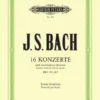 Hal Leonard Manuscript BACH 16 Concertos Based On Works By Various Masters BWV 972-987 1 Hal Leonard Manuscript BACH 16 Concertos Based On Works By Various Masters BWV 972-987