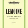 Hal Leonard Manuscript 50 Easy Progressive Studies Op. 37