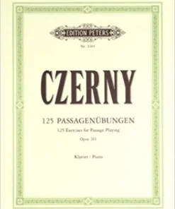 Hal Leonard Manuscript 125 Exercises For Passage Playing Op. 261