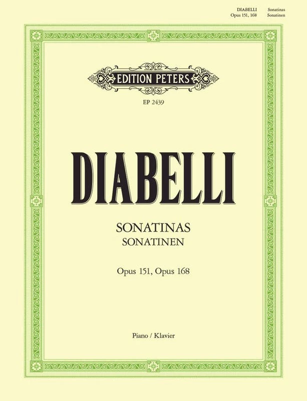 Hal Leonard DIABELLI Sonatinas 3 Hal Leonard DIABELLI Sonatinas