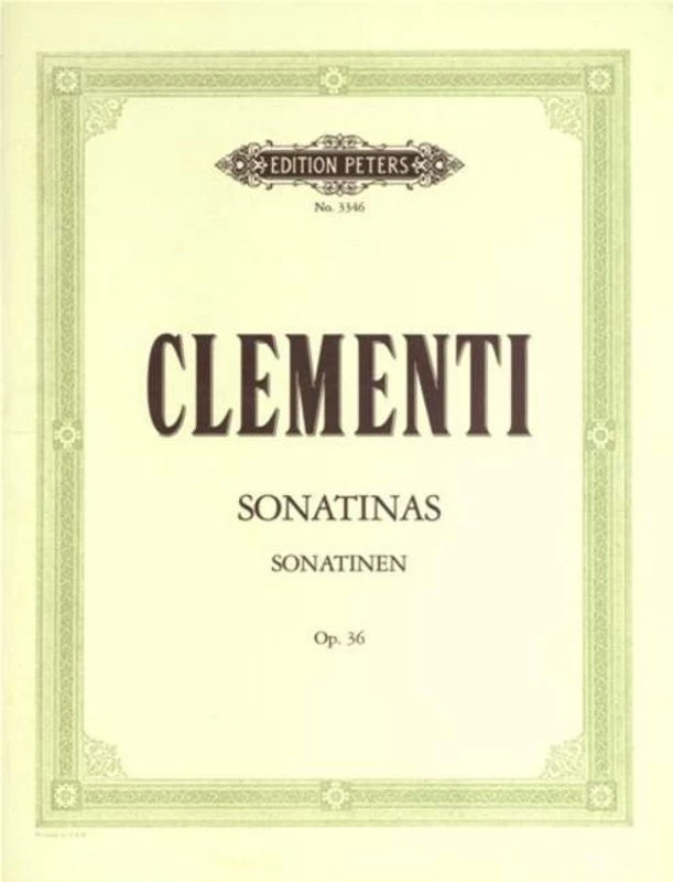 Hal Leonard Manuscript Sonatinas Op. 36 3 Hal Leonard Manuscript Sonatinas Op. 36