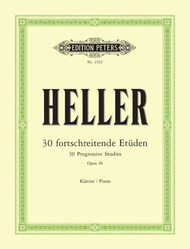 Hal Leonard HELLER 30 Progressive Studies Op. 46 3 Hal Leonard HELLER 30 Progressive Studies Op. 46