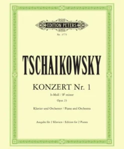 Hal Leonard TCHAIKOVSKY Concerto No. 1 In B Flat Minor Op. 23