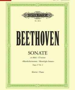Hal Leonard Sonata In C Sharp Minor Op. 27 No. 2 'Moonlight'