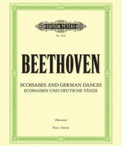 Hal Leonard Manuscript BEETHOVEN Ecossaises & German Dances