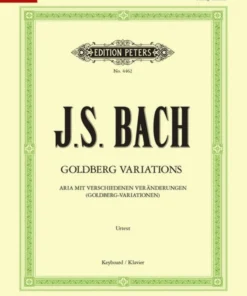 Hal Leonard BACH Goldberg Variations BWV 988