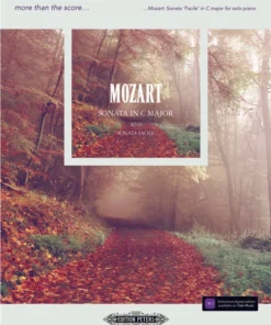 Hal Leonard Manuscript Mozart: Sonata Facile In C Major K 545