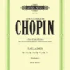 Hal Leonard Manuscript CHOPIN Ballades Op. 23, 38, 47, 52