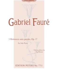 Hal Leonard 3 Romances Sans Paroles, Op. 17