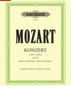Hal Leonard MOZART Concerto No. 23 In A K. 488 Manuscript