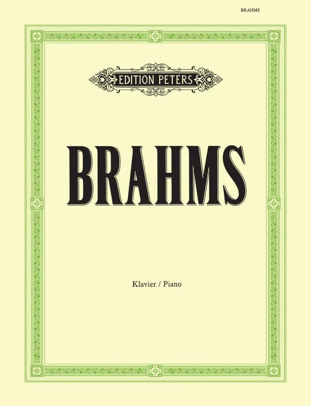 Hal Leonard BRAHMS 8 Pieces Op. 76 3 Hal Leonard BRAHMS 8 Pieces Op. 76