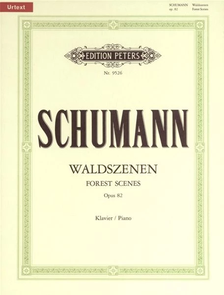 Crescendo Music Schumann Waldszenen Op. 82 Peters Edition 3 Crescendo Music Schumann Waldszenen Op. 82 Peters Edition