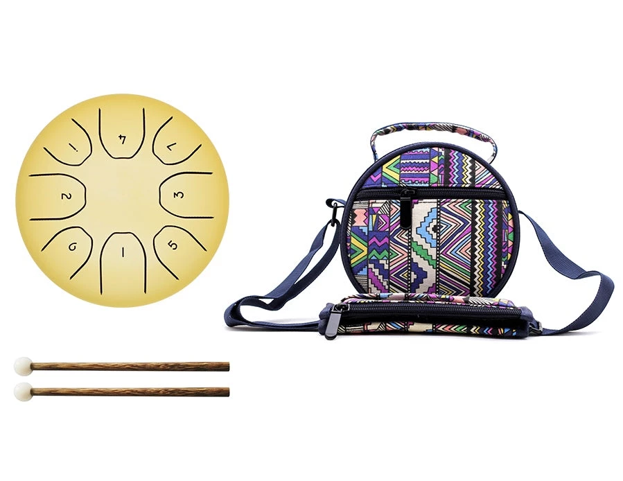 Crescendo Music Percussion QEP Music 5.5" Geometry Drum Macaron W/Bag (4 Colours) 6 Crescendo Music Percussion QEP Music 5.5" Geometry Drum Macaron W/Bag (4 Colours)