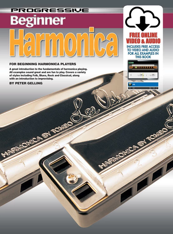 Crescendo Music Manuscript Progressive Beginner Harmonica W/ Online Media 3 Crescendo Music Manuscript Progressive Beginner Harmonica W/ Online Media