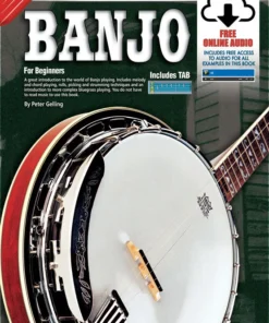Crescendo Music Progressive Banjo W/ Online Media Manuscript