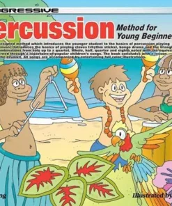 Crescendo Music Manuscript Progressive Percussion Method For Young Beginners BK/CD