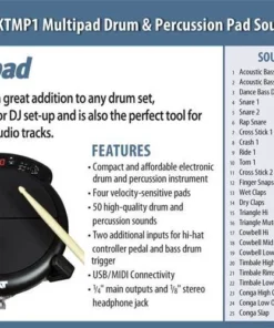 Crescendo Music KAT Digital Drum & Percussion Pad Sound Module