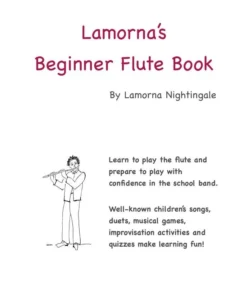 Crescendo Music Manuscript Fluteworthy Lamorna Beginner Flute Book