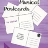 Crescendo Music Junior Musical Postcards For Clarinet Book / CD Manuscript