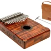 Opus Percussion Percussion Mahalo 17 Note Kalimba Flame Koa MKA17KA