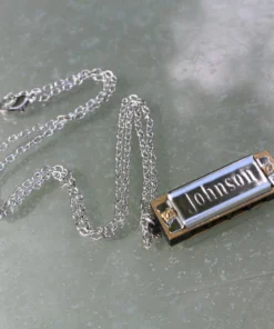 Crescendo Music Mini Harmonica On Necklace