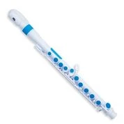 Crescendo Music Woodwind NUVO JFlute 2.0 White/Blue