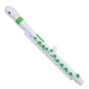 Crescendo Music Woodwind NUVO JFlute 2.0 White/Green