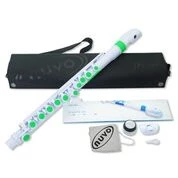 Crescendo Music Woodwind NUVO JFlute 2.0 White/Green