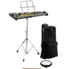 Opus Percussion Bell Kit With 32-Note Glockenspiel, Stand, Mallets, Sticks, Practice Pad & Carrybag 2 Opus Percussion Bell Kit With 32-Note Glockenspiel, Stand, Mallets, Sticks, Practice Pad & Carrybag