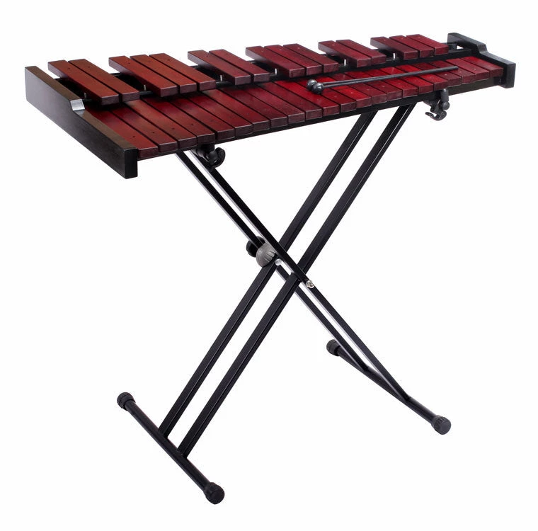 Opus Percussion 37-Note Rosewood Bar Xylophone With Stand & Carry Bag 3 Opus Percussion 37-Note Rosewood Bar Xylophone With Stand & Carry Bag