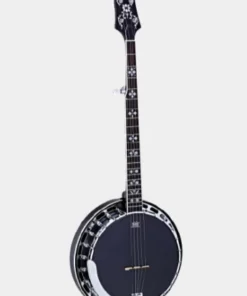 Crescendo Music Ortega Raven Series 5 String Banjo 450SBK