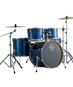 Crescendo Music Dixon Spark Series 5-Pce Drum Kit With Cymbals 20" Bass Drum (3 Colours) Percussion