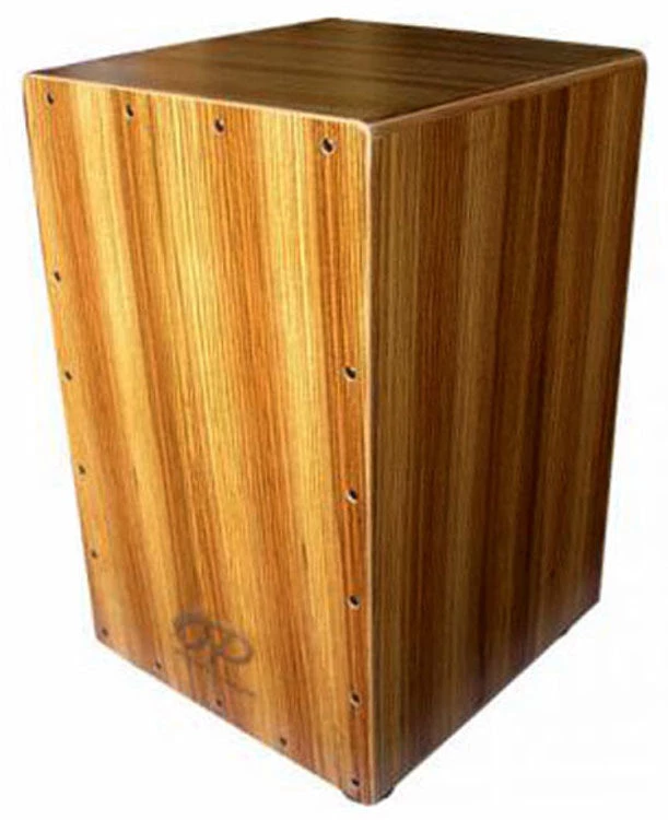Opus Percussion Wooden Cajon In Zebrawood With Deluxe Carry Bag 3 Opus Percussion Wooden Cajon In Zebrawood With Deluxe Carry Bag