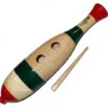 Percussion Plus Large Wooden Fish Shape Guiro In 3-Tone Finish