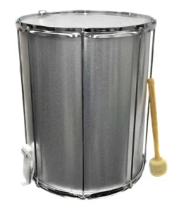 Percussion Plus 16" Aluminium Surdo Drum With Beater