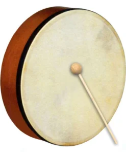 Percussion Plus Handheld Frame Drum With Wooden Beater