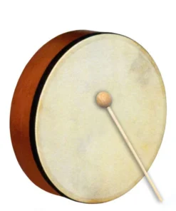 Percussion Plus Handheld Frame Drum With Wooden Beater