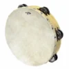 Percussion Plus Wooden Tambourine With Head & 6-Double Rows Of Jingles (2 Sizes) 1 Percussion Plus Wooden Tambourine With Head & 6-Double Rows Of Jingles (2 Sizes)