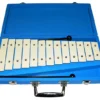 Percussion Plus 13-Note Glockenspiel In Blue Wooden Case 2 Percussion Plus 13-Note Glockenspiel In Blue Wooden Case