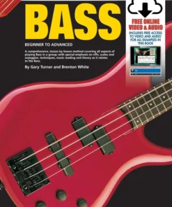 Progressive Books Progressive Bass Guitar Lesson Book With Online Access