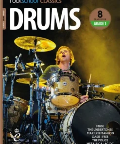Crescendo Music Rockschool Classic Drums Grade 1 To Grade 8 Manuscript