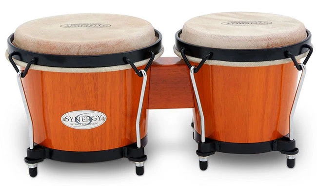 Toca 6 & 6-3/4" Synergy Series Wooden Bongos (5 Colours) Percussion 4 Toca 6 & 6-3/4" Synergy Series Wooden Bongos (5 Colours) Percussion
